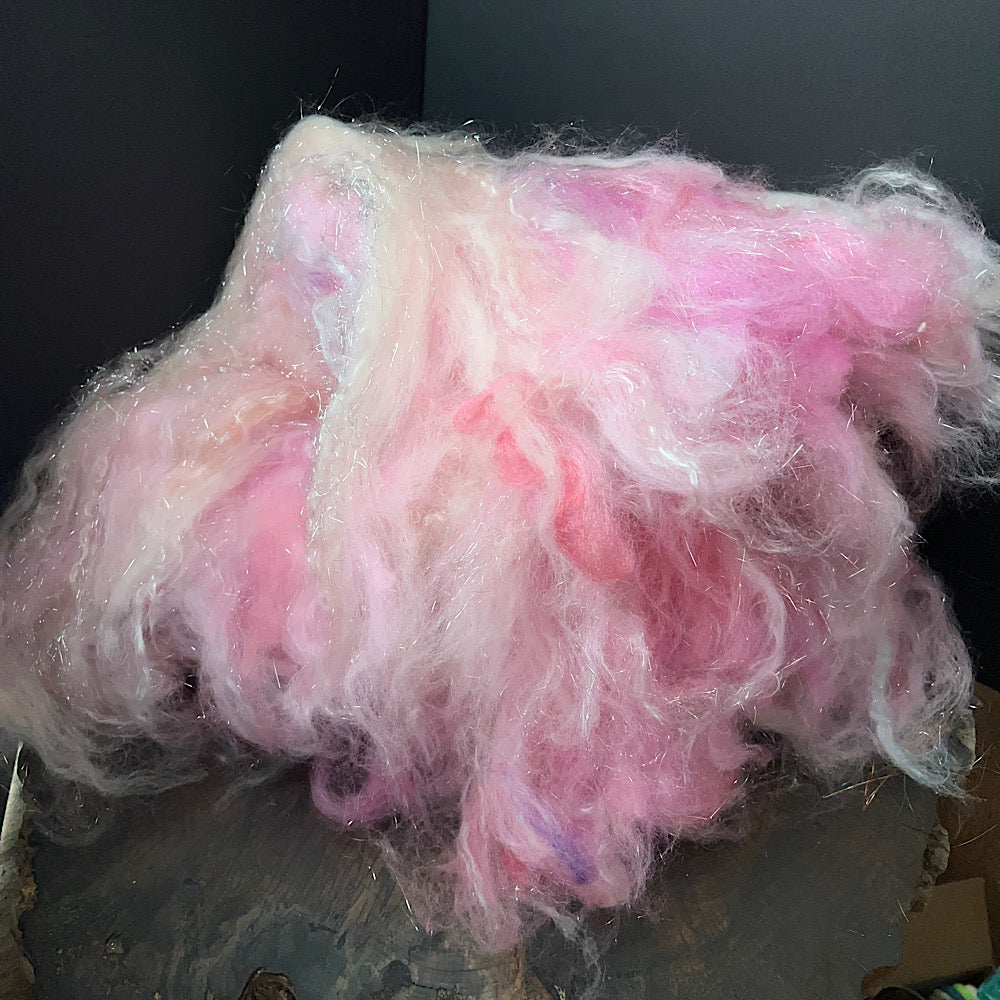 Batt for spinning yarn