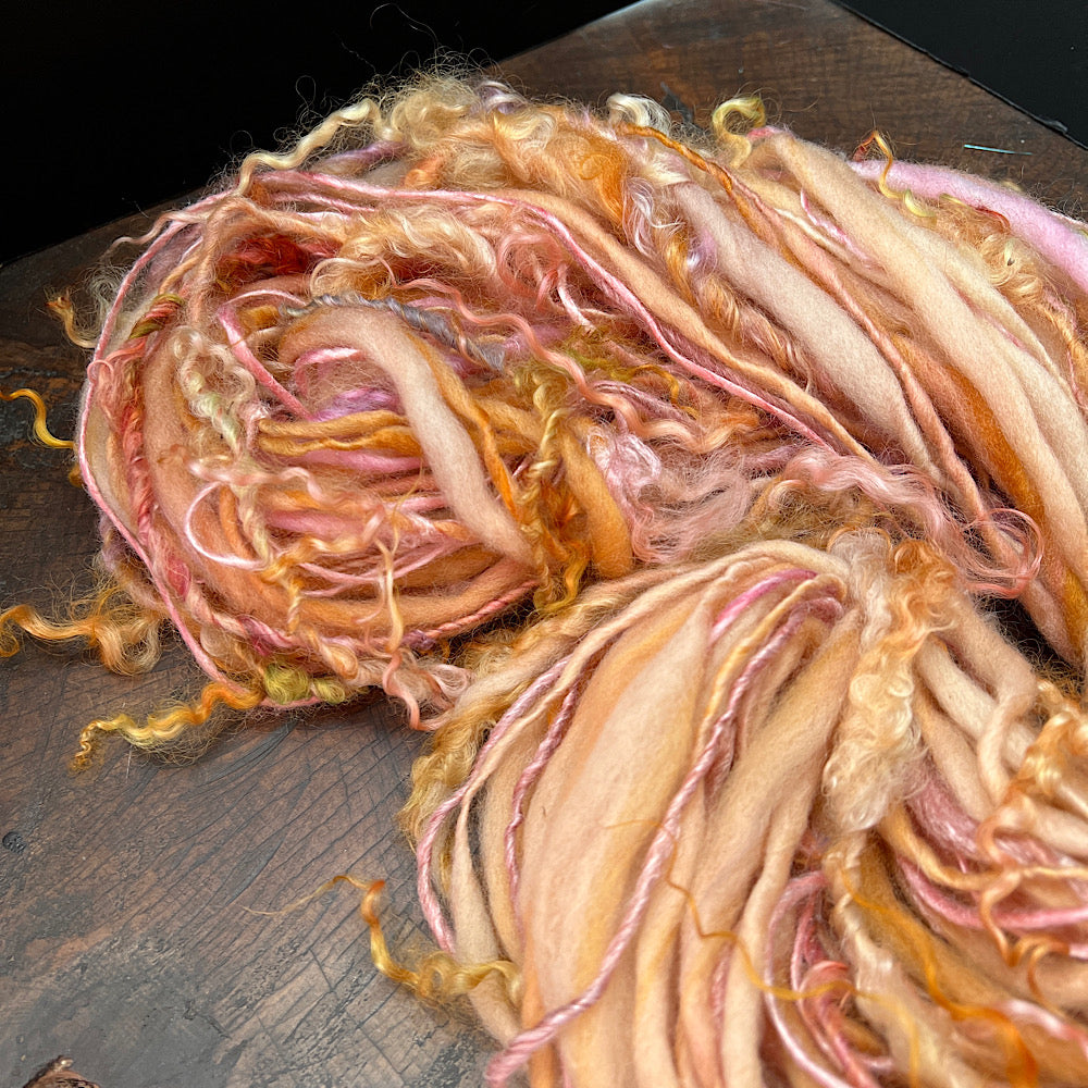 Honey swirls - single art yarn