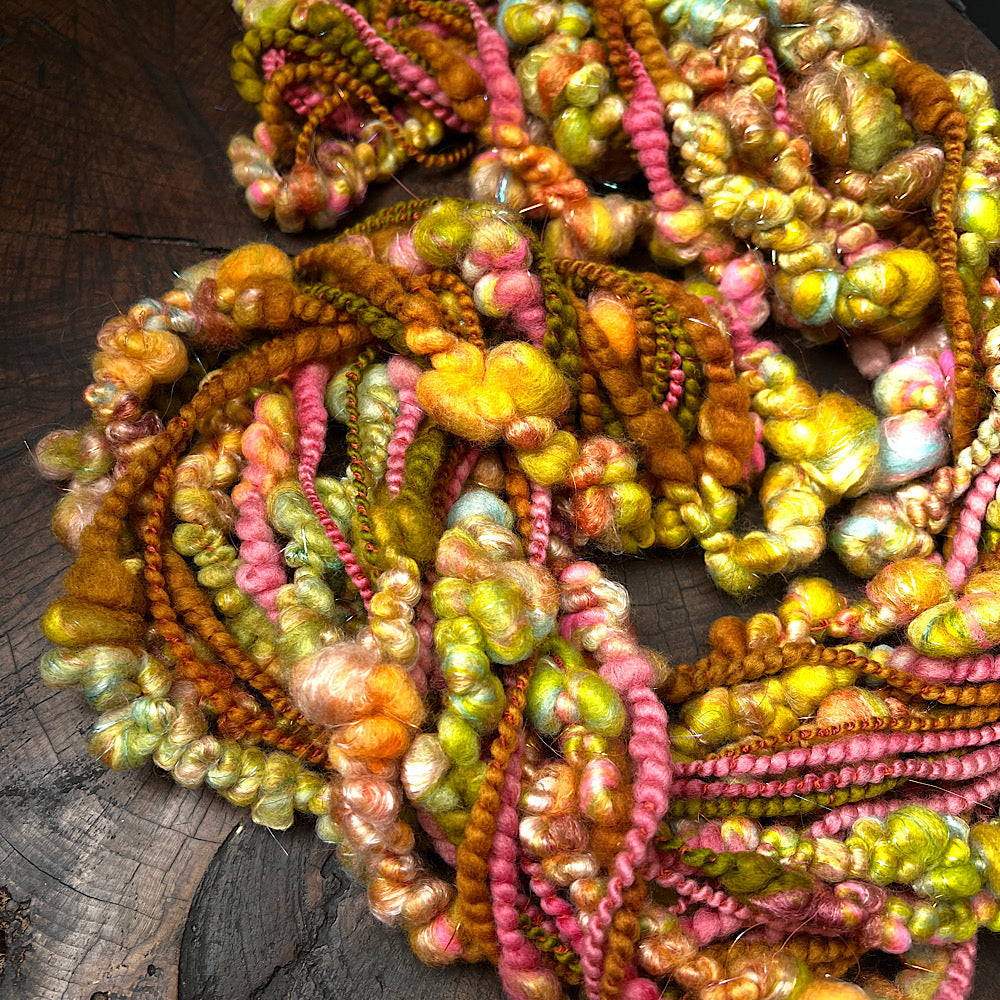 Pamplemousse bubbly art yarn