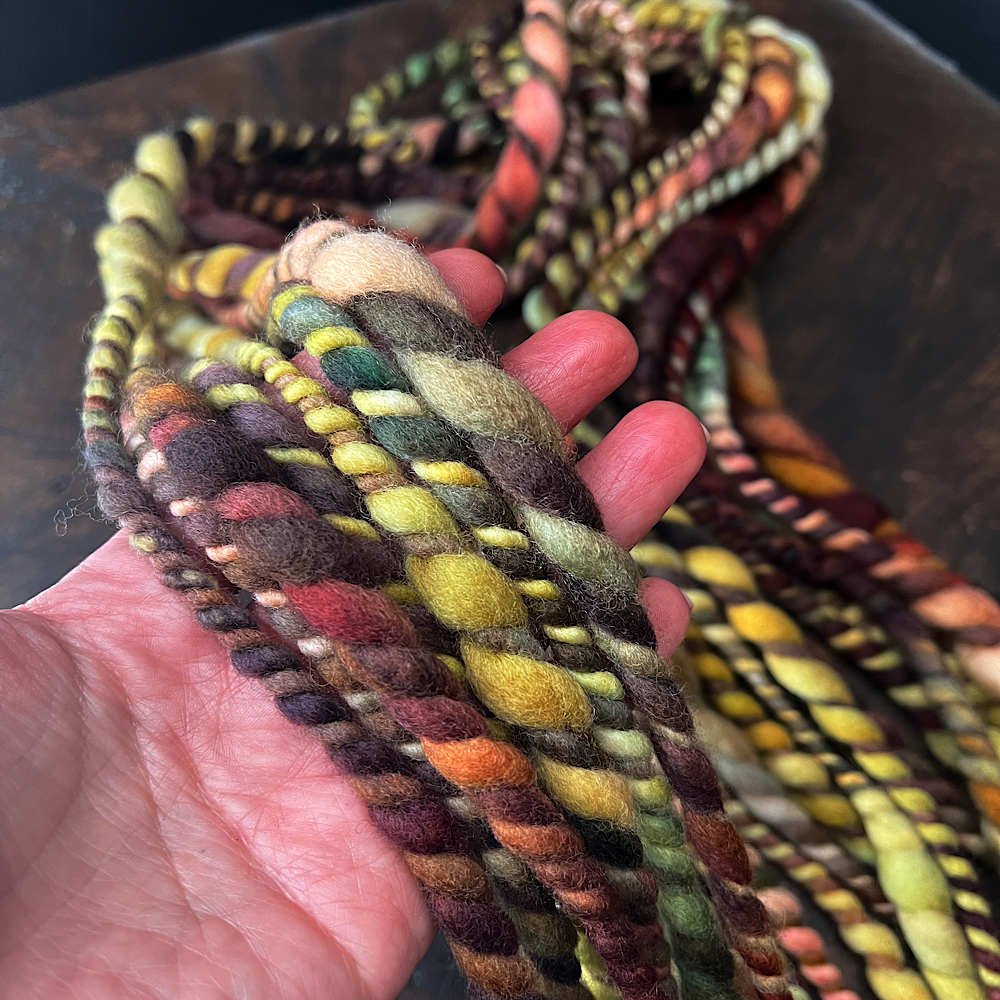 Woodland earth Big Twist yarn