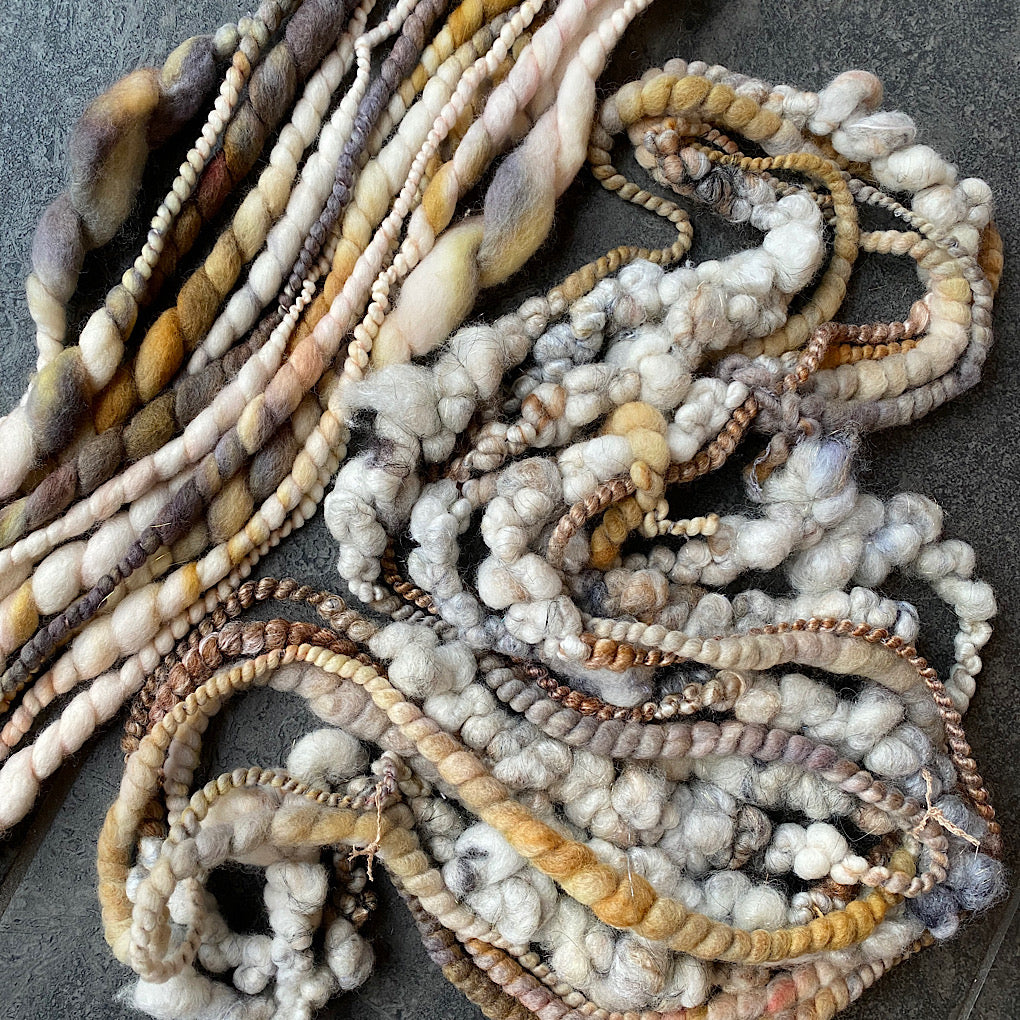 Yarn set -Au naturel- art yarn