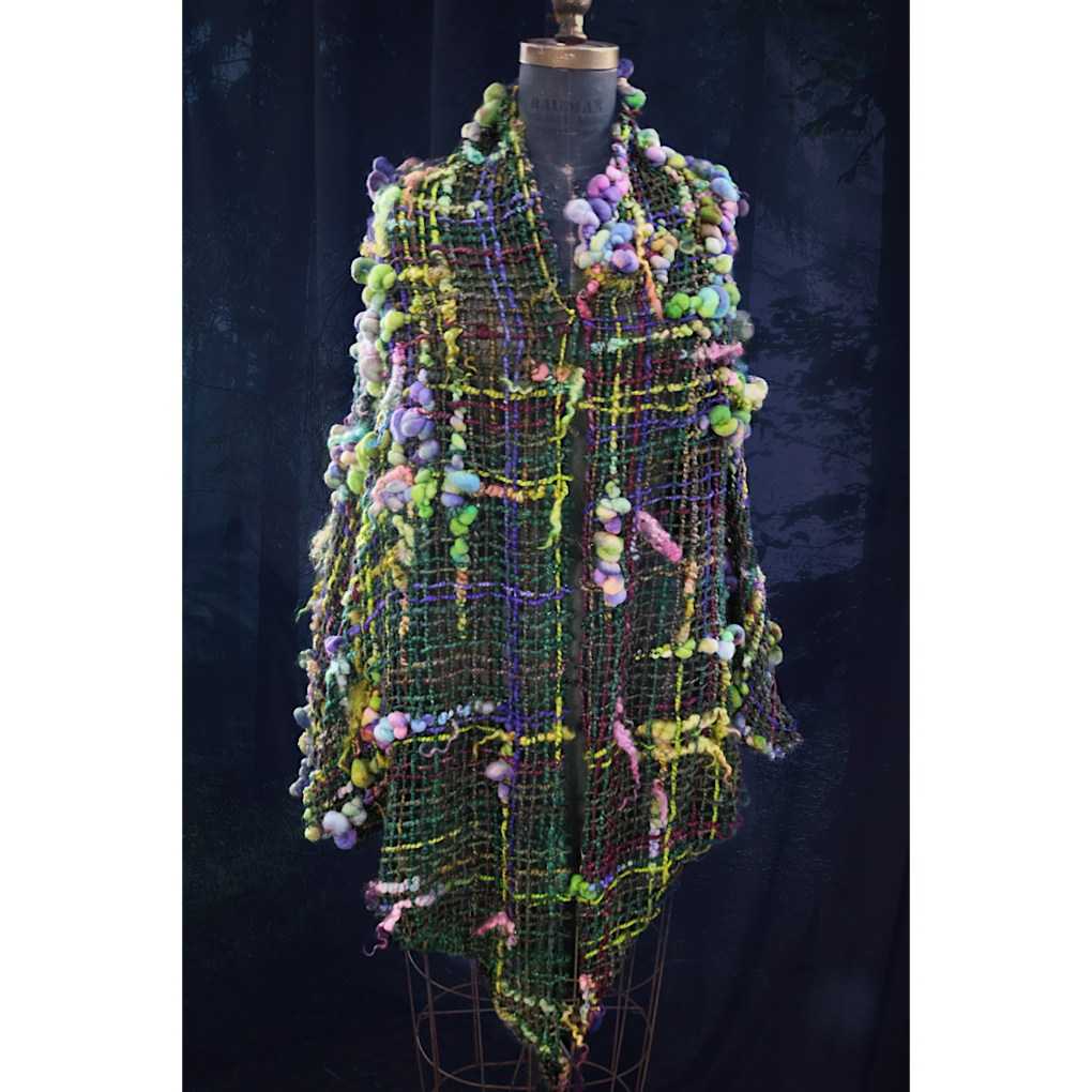 AURA merino silk Shawl