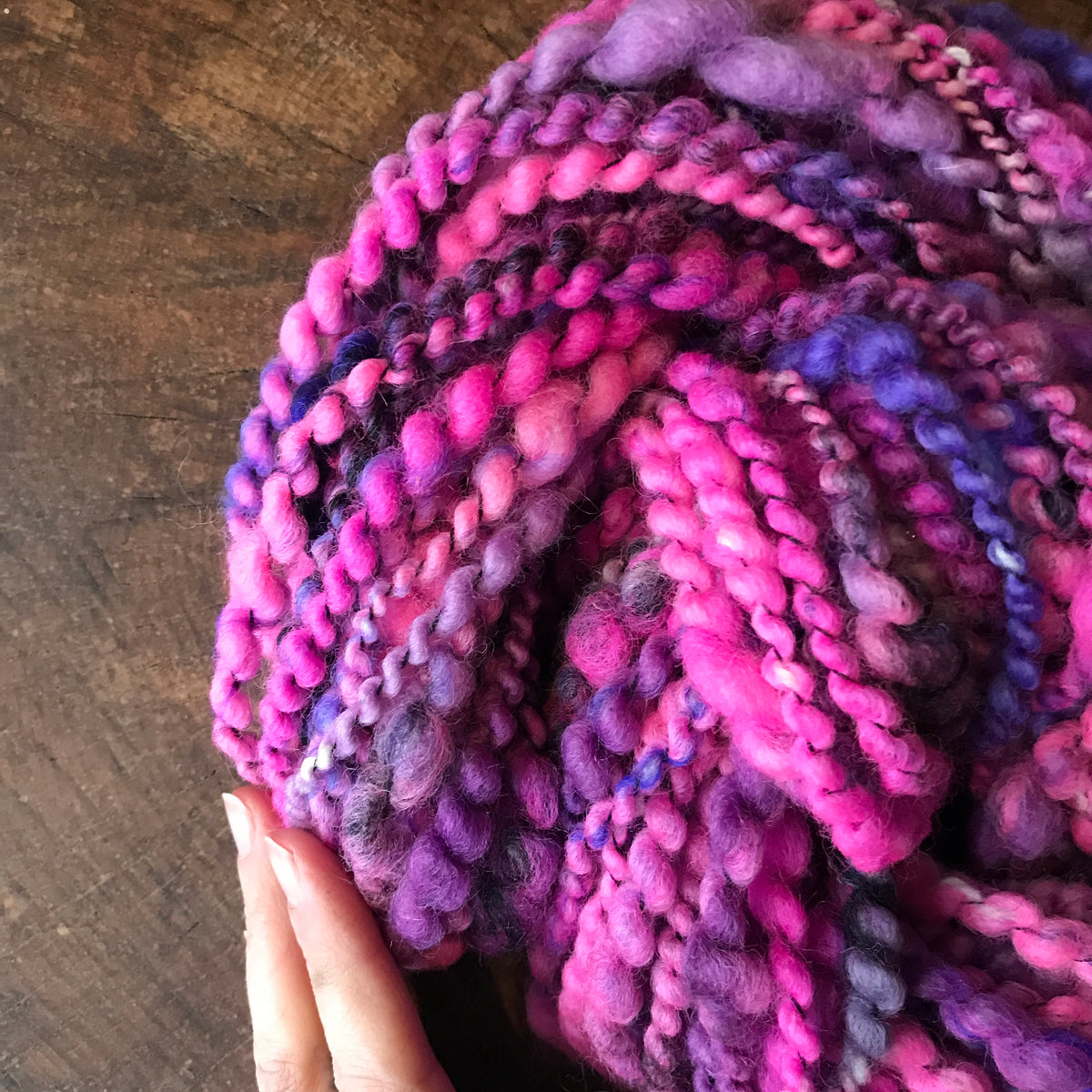 Purple art yarn 100g - Mynoush