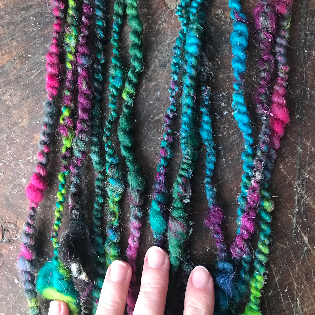 Green  art yarn 35g - Mynoush