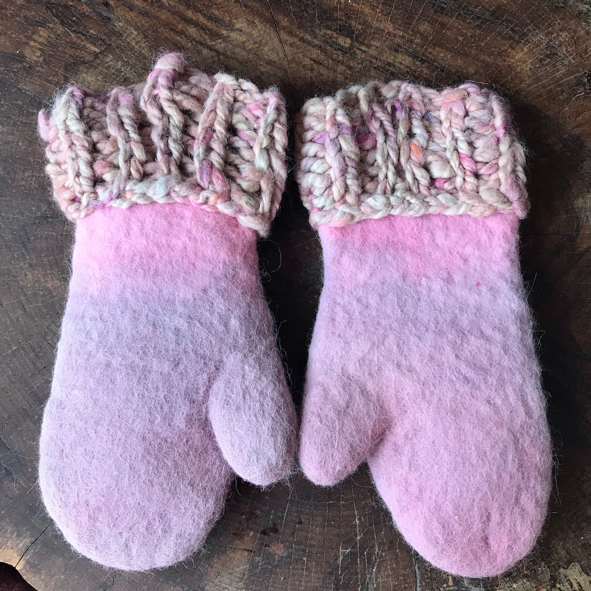 Alpaca  mittens Mitaine alpaga - Mynoush