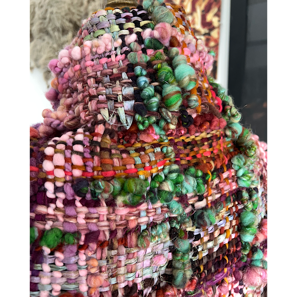 Wood Rose woven Shawl