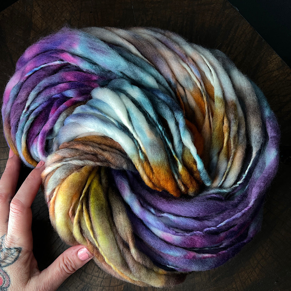 Fluffy yarn set of 3 skeins