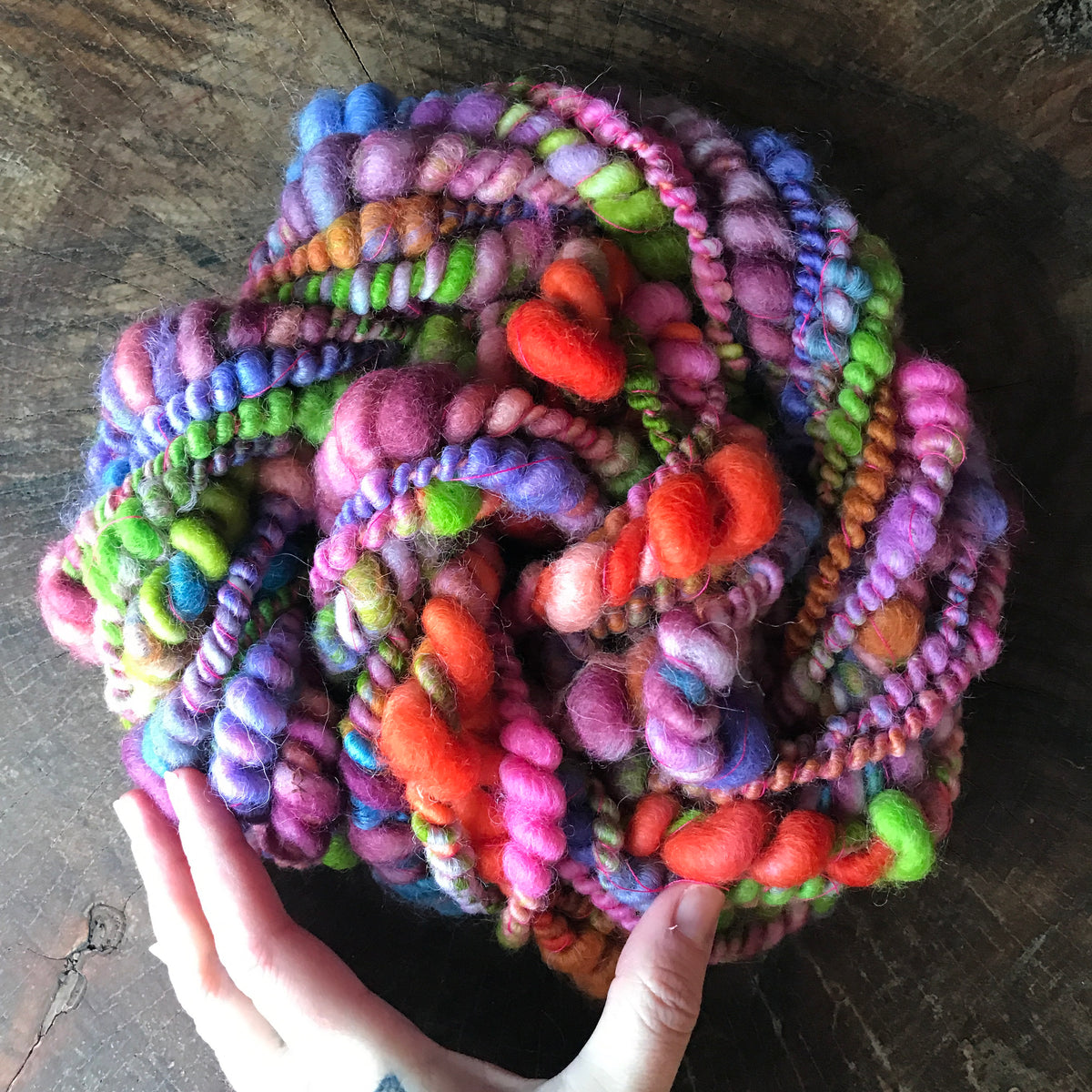 Rainbow art yarn 100g 11y - Mynoush