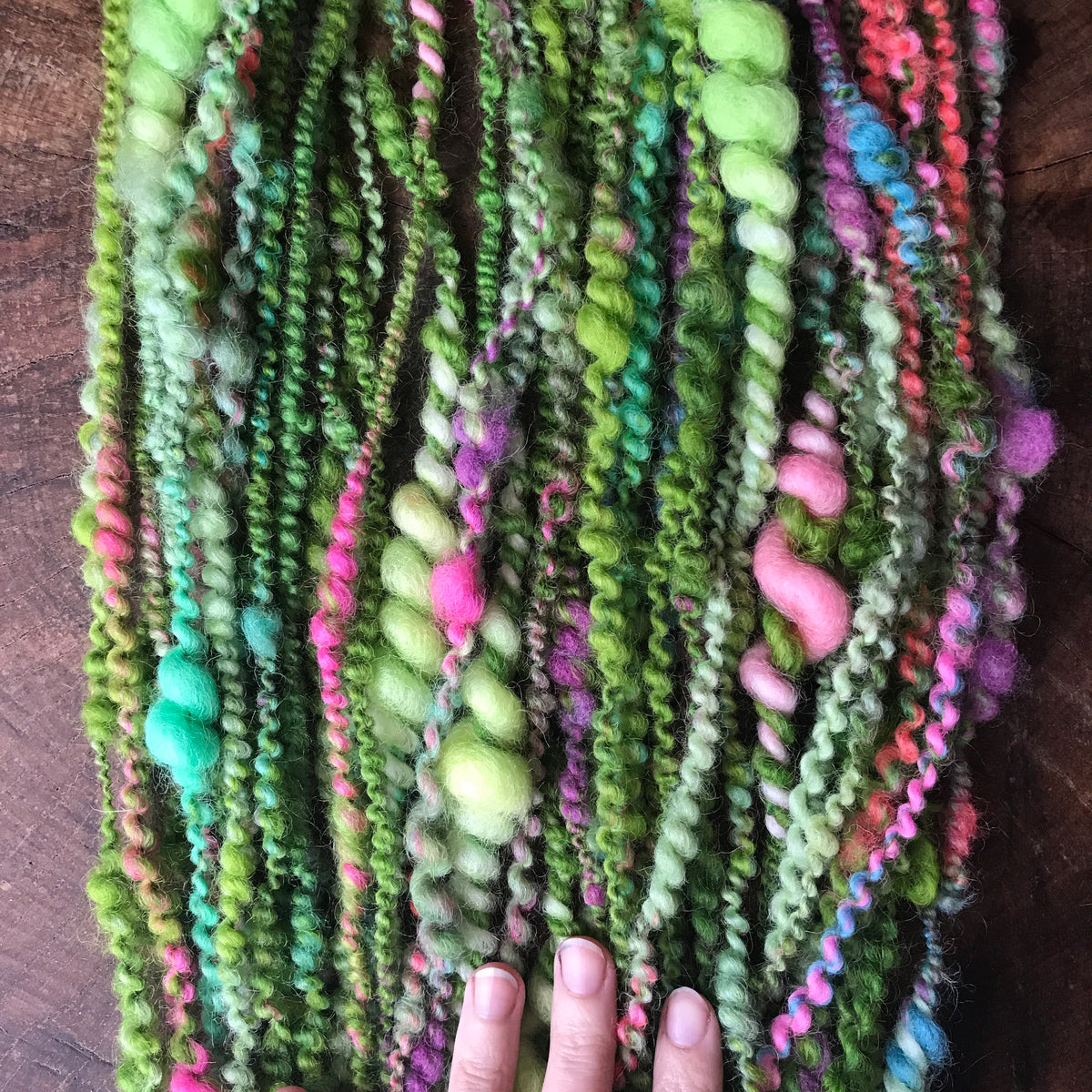 Green art yarn 100g - Mynoush