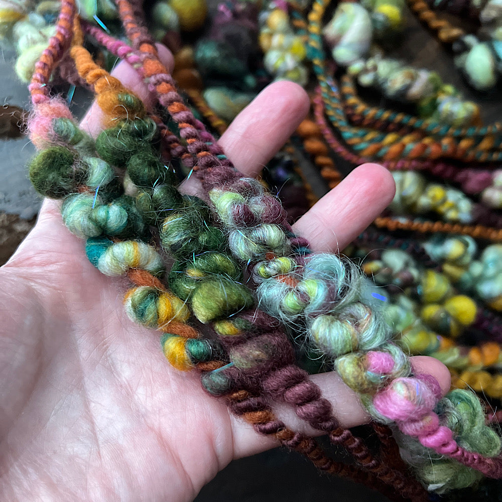Bark and sage - art yarn