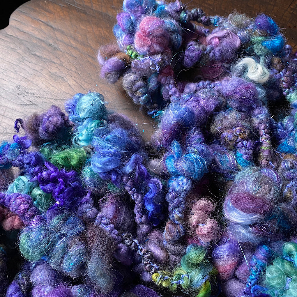 Aurora - Fluffy sparkly giant art yarn