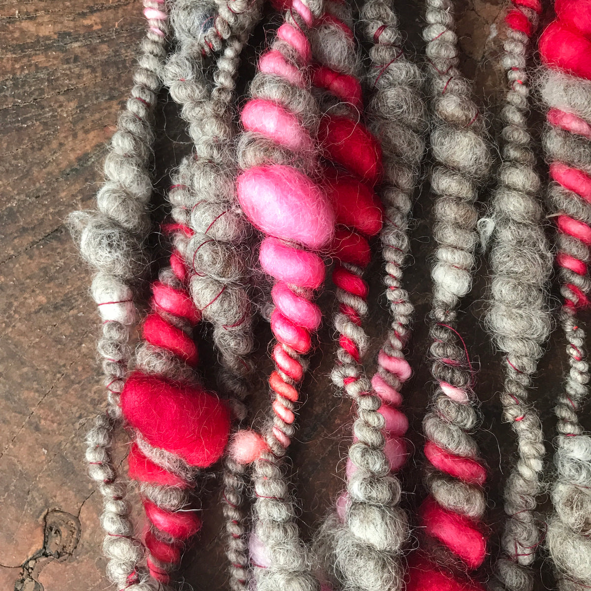 Grey  eco wool yarn 125g - Mynoush