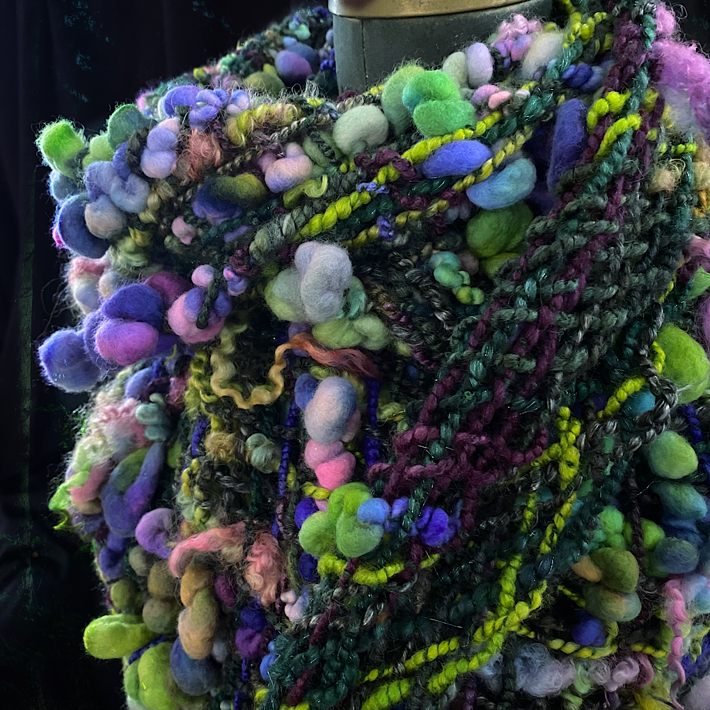 AURA merino silk Shawl