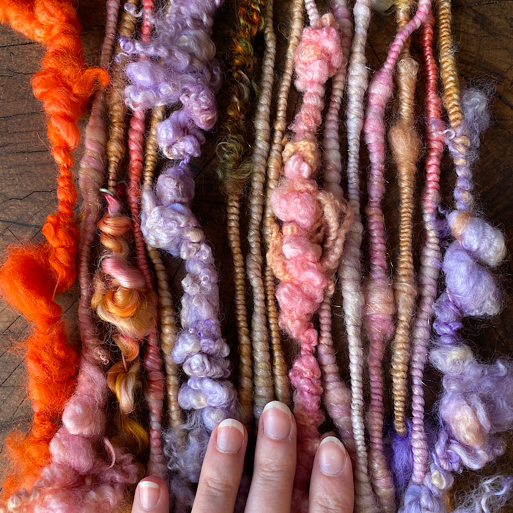 Golden rose Art yarn