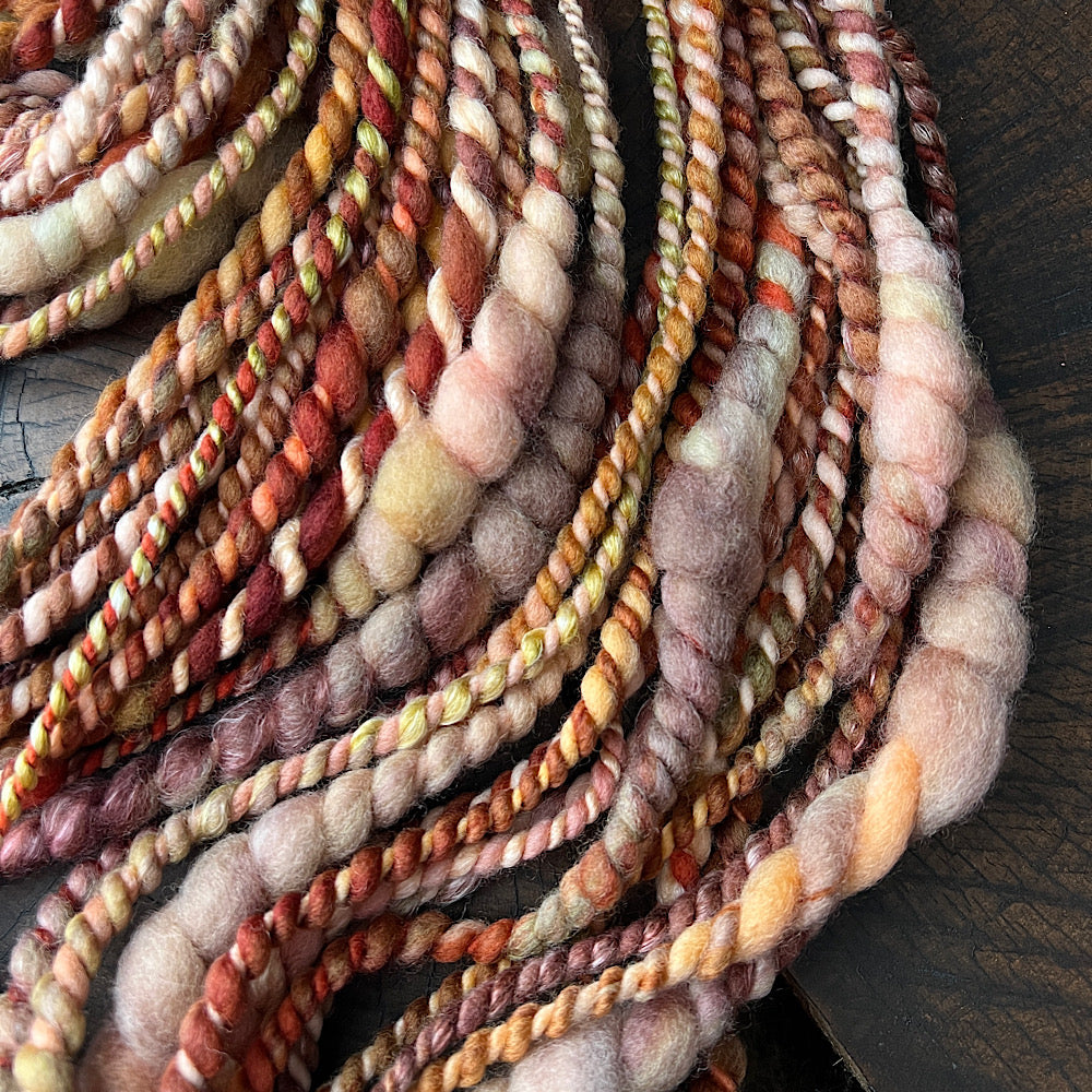 Golden Spring mini twist yarn