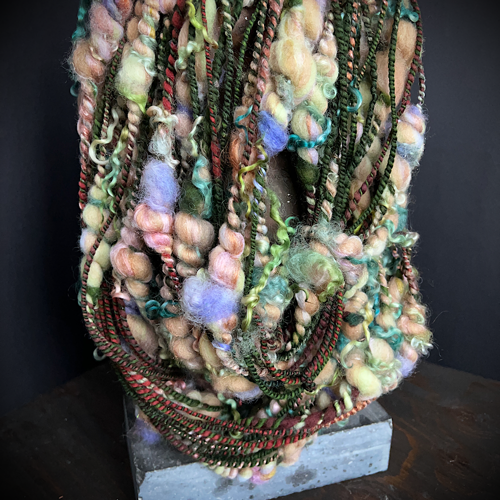Hand spun art yarn