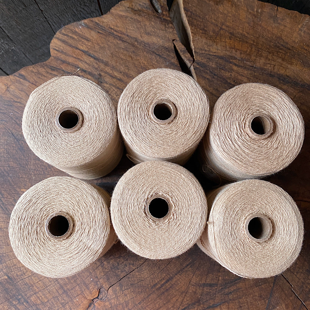 Weaving cotton thread for Cynthia