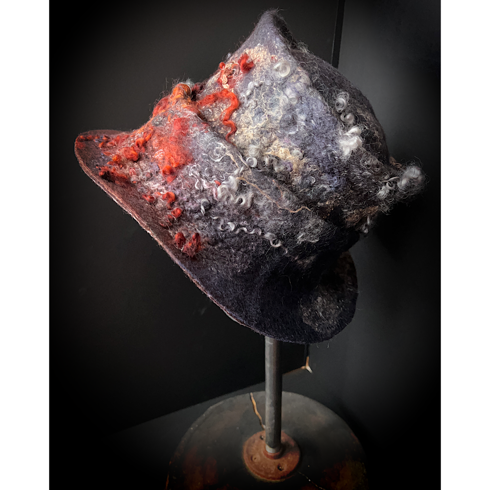 Felted hat- 23.5”