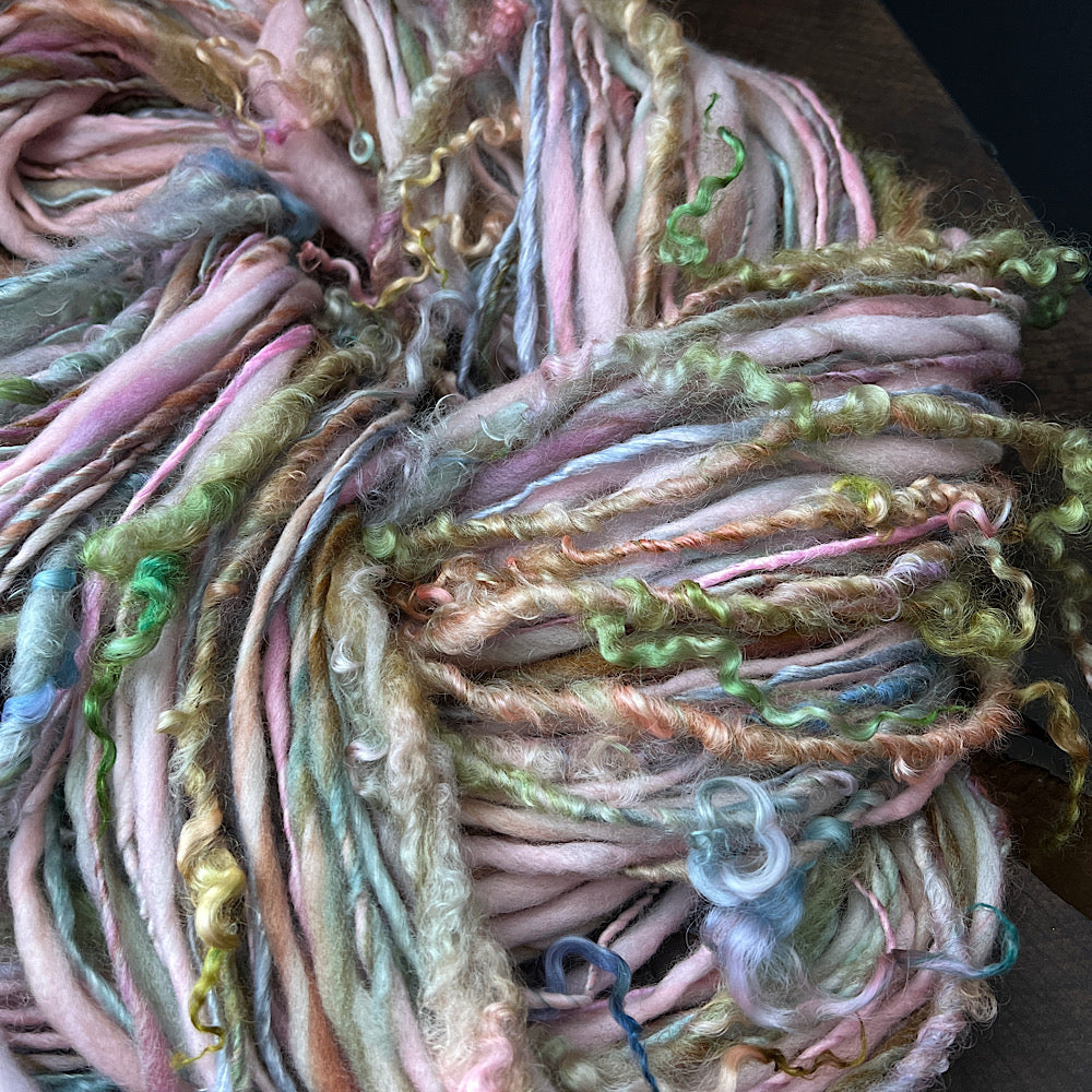 Porcelain garden single art yarn