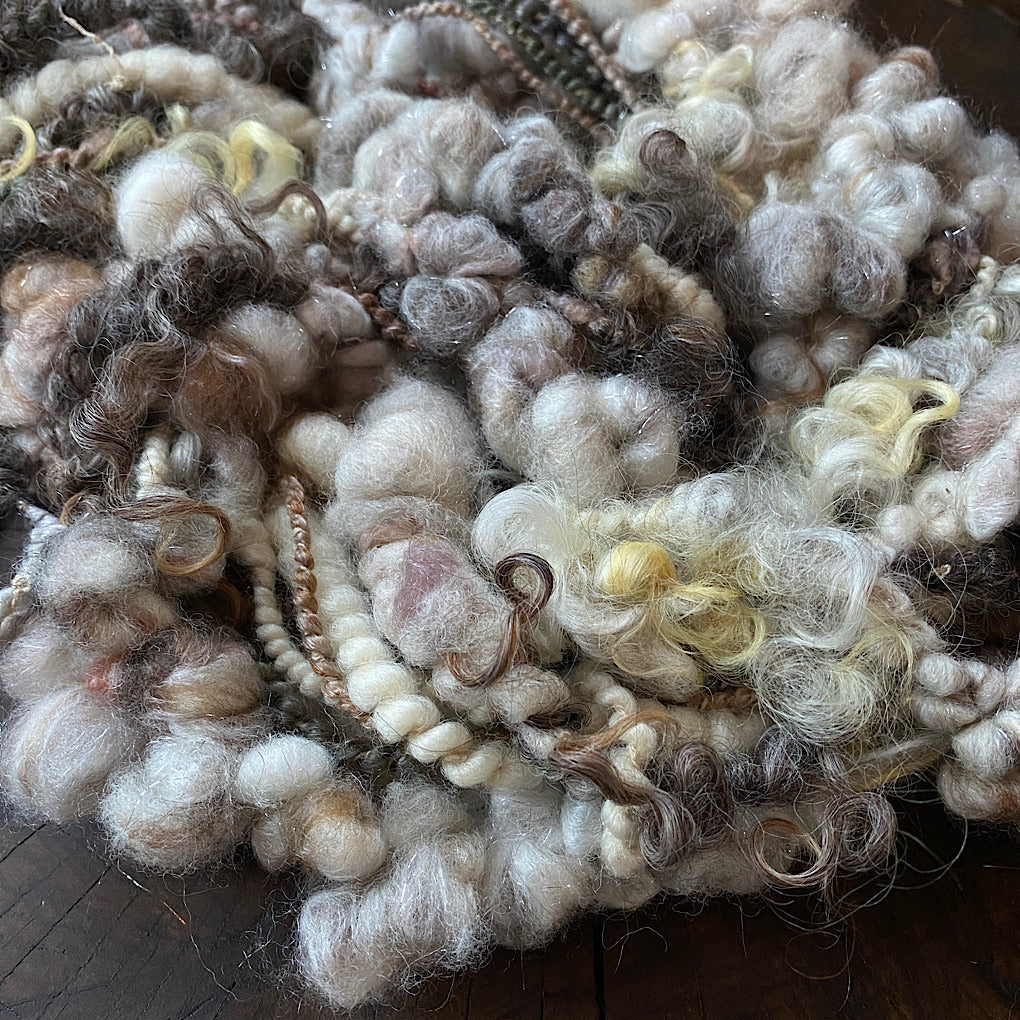 CUSTOM Snow white Signature Art yarn