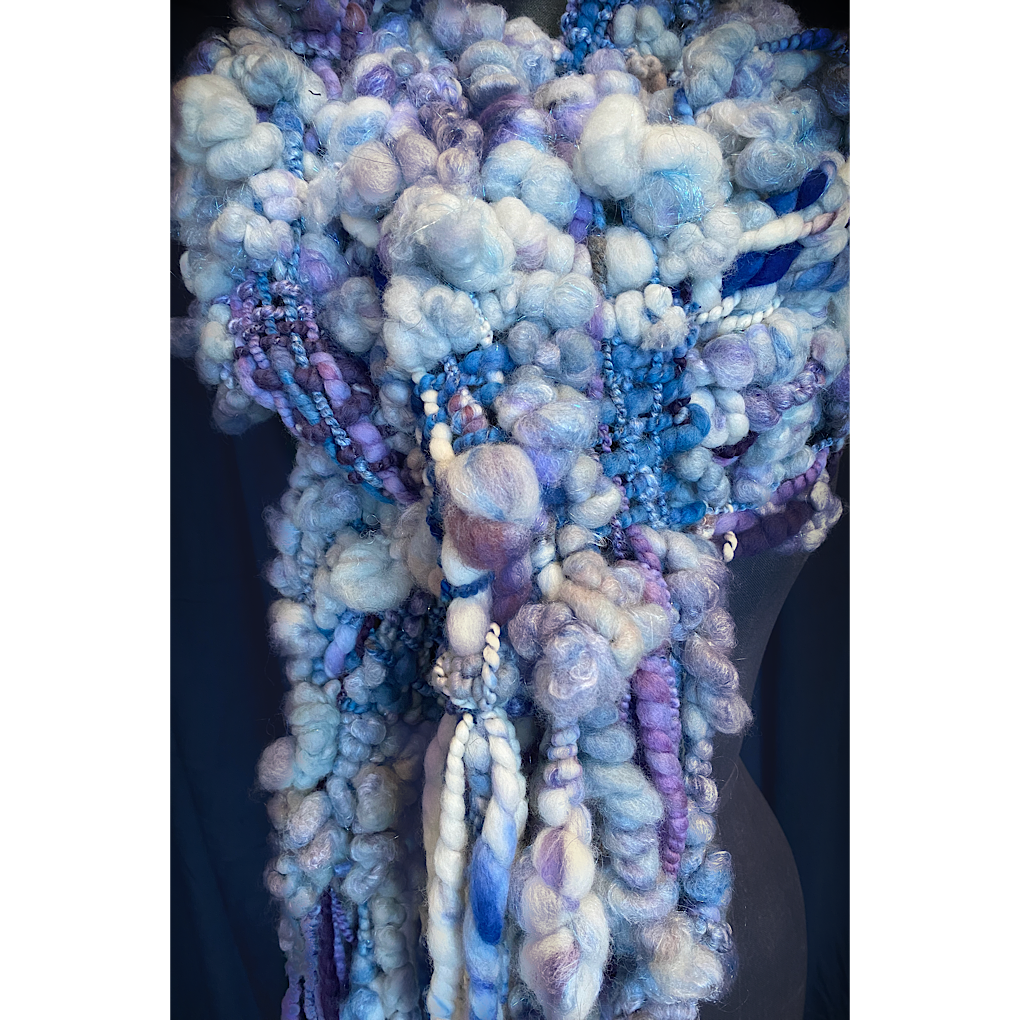 Ice Queen- Woven scarf