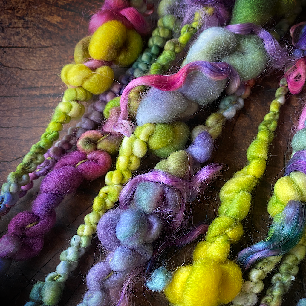 Frais du jardin  Art yarn