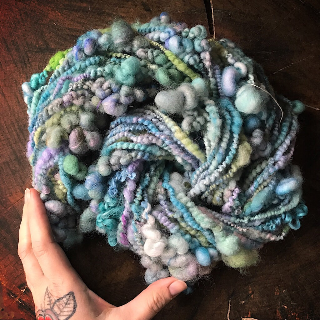 Mermaid eyes Art yarn