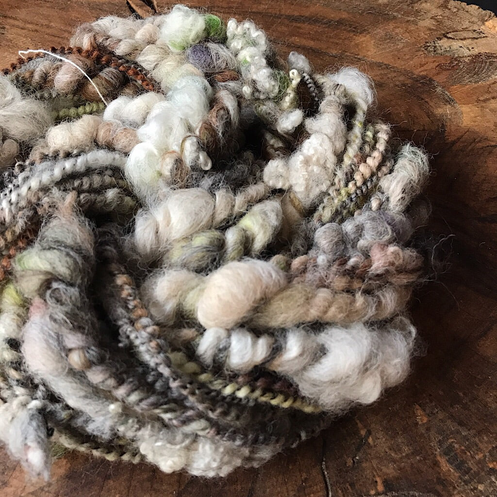 First snow - Art yarn