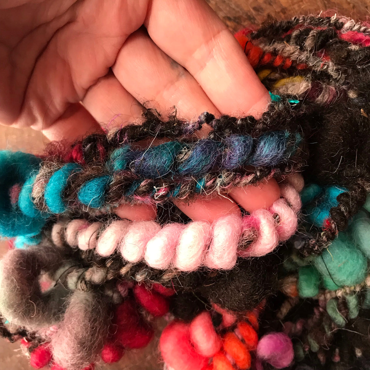 Multi grey  art yarn 100g - Mynoush