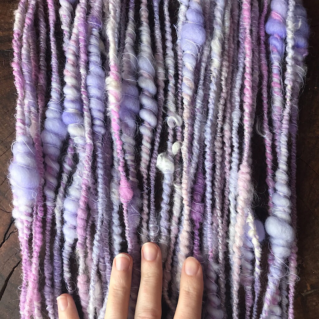 Lilac- Art yarn