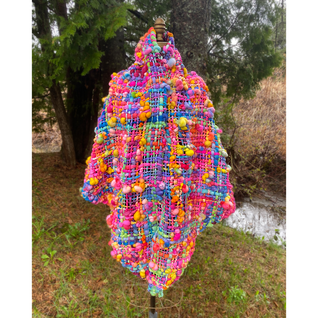Over the Rainbow shawl 2
