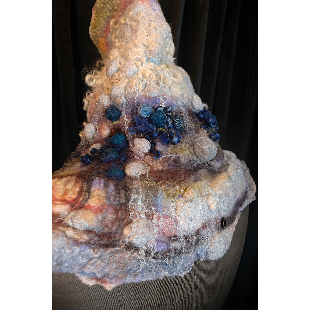 2022 Landscape serie  - felted scarf