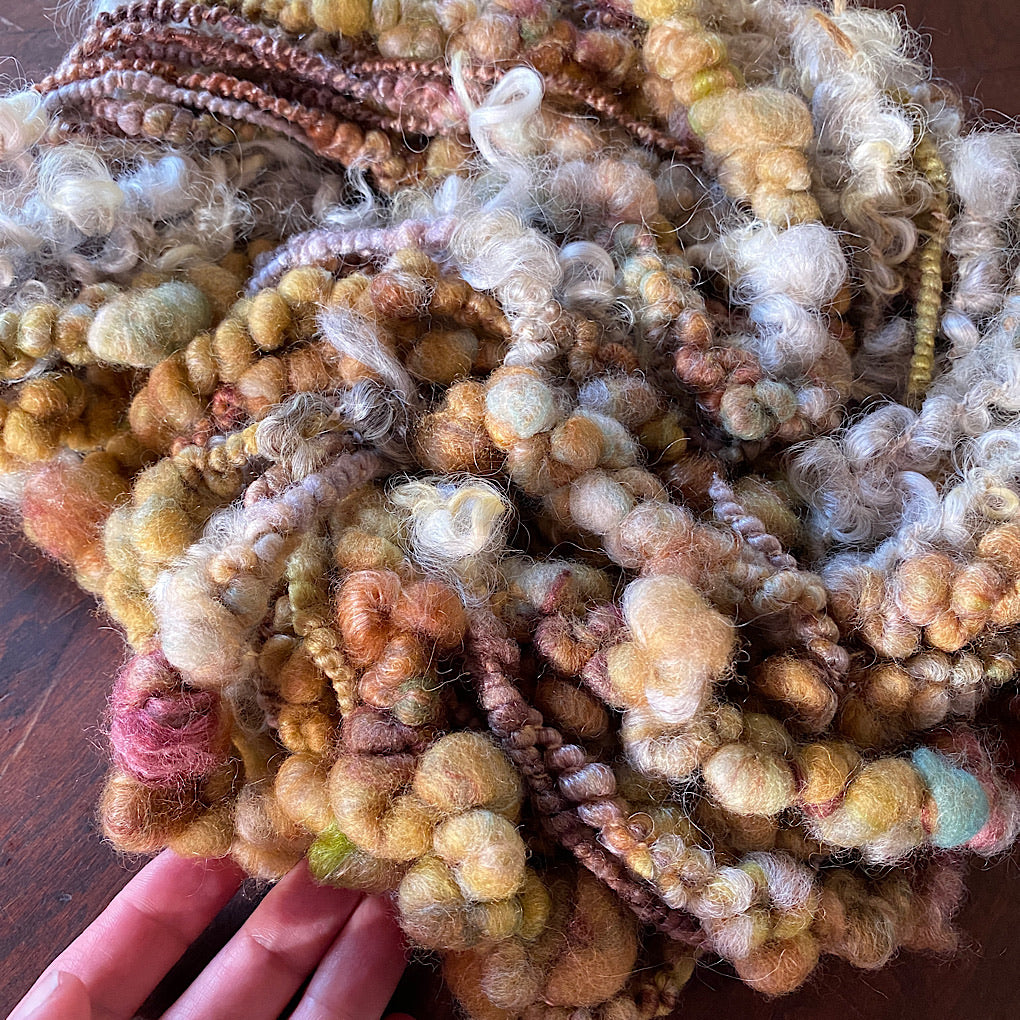 Golden autumn Art yarn