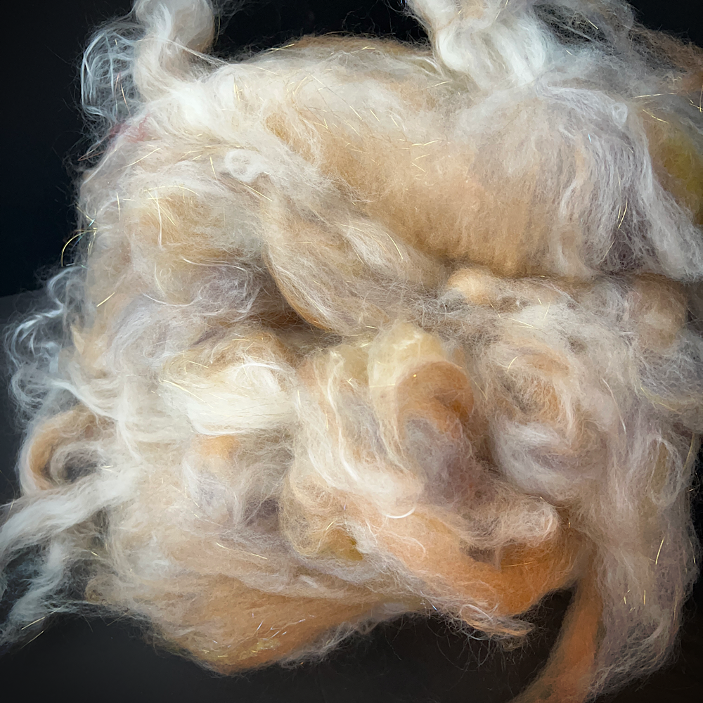 Batt for spinning yarn