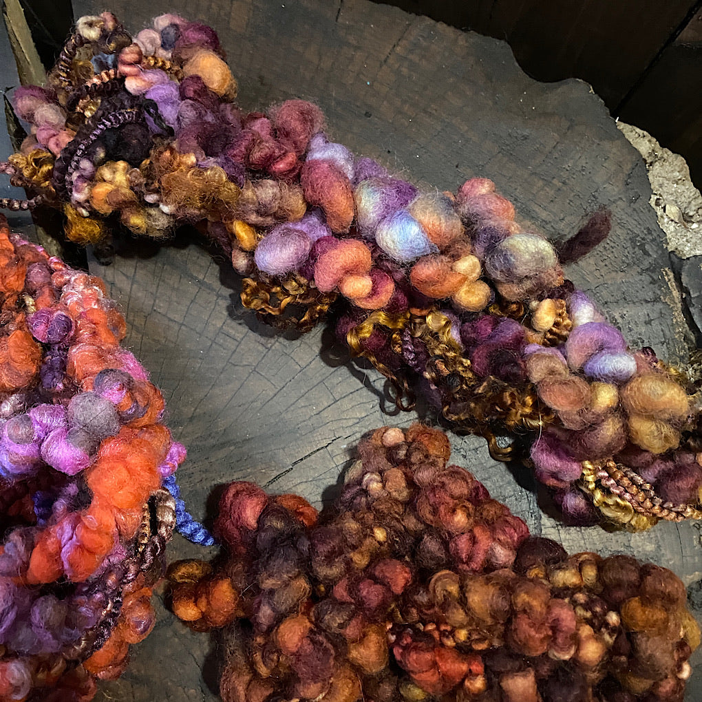 Rich golden Signature Art yarn Lot