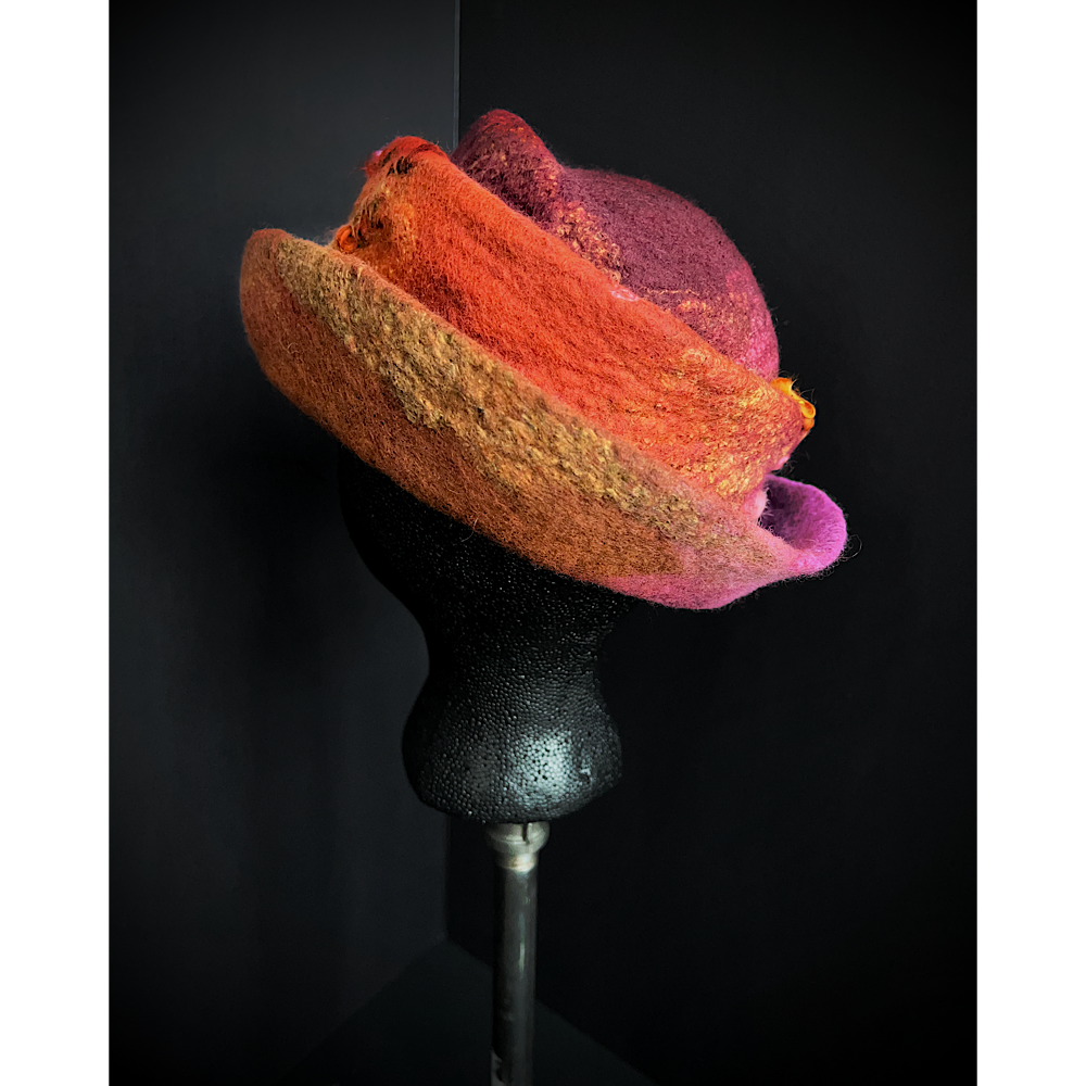 Felted hat- 23 3/4”