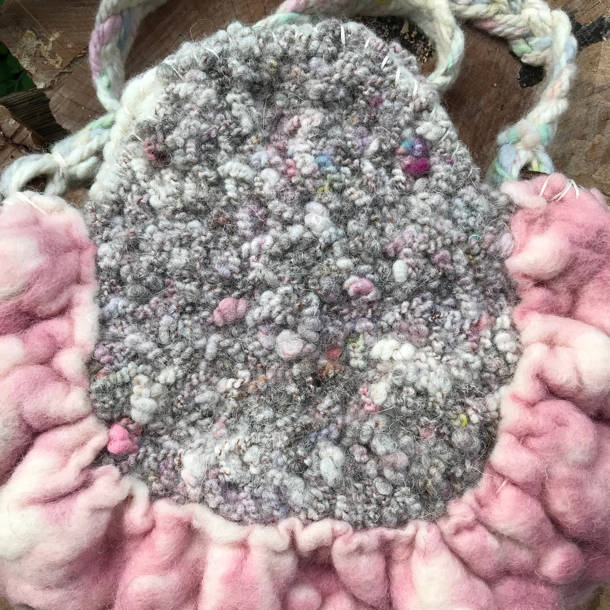 Felted handbag prototype - Mynoush