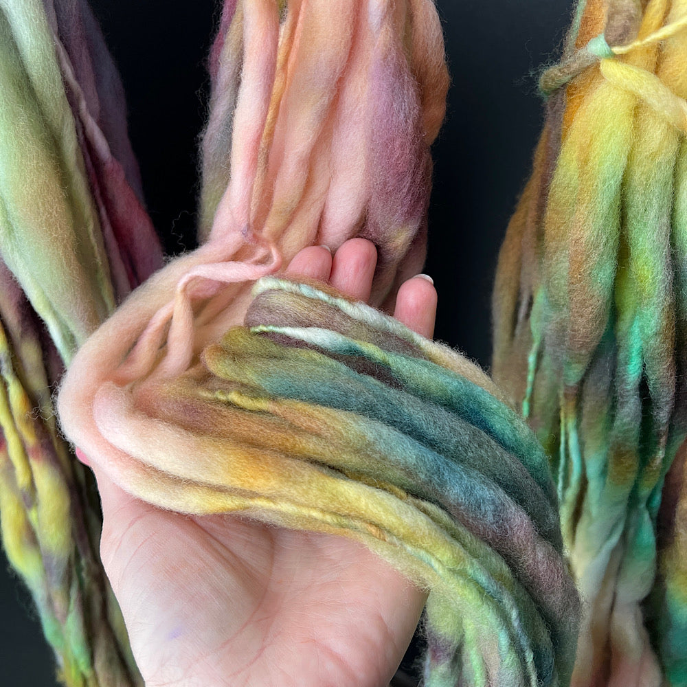 Fluffy yarn set of 3 skeins