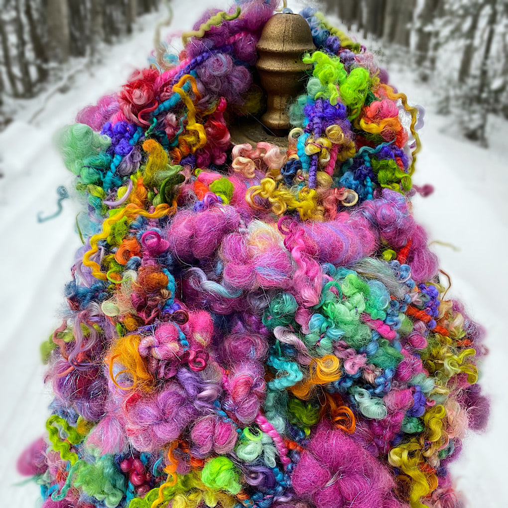 The Wild Rose  scarf