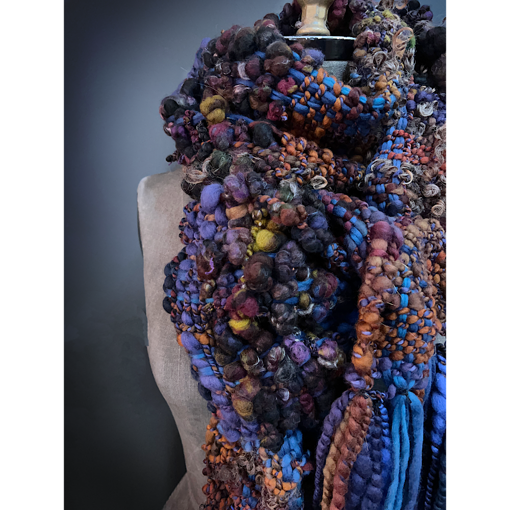 Woven scarf 94” X 8”