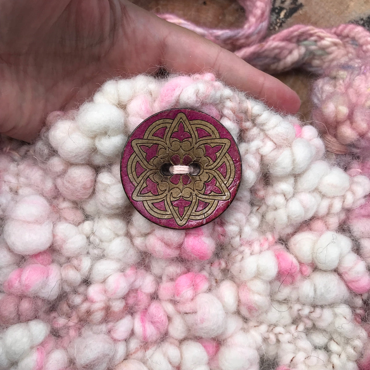 Pink Felted handbag | Sac en feutre - Mynoush