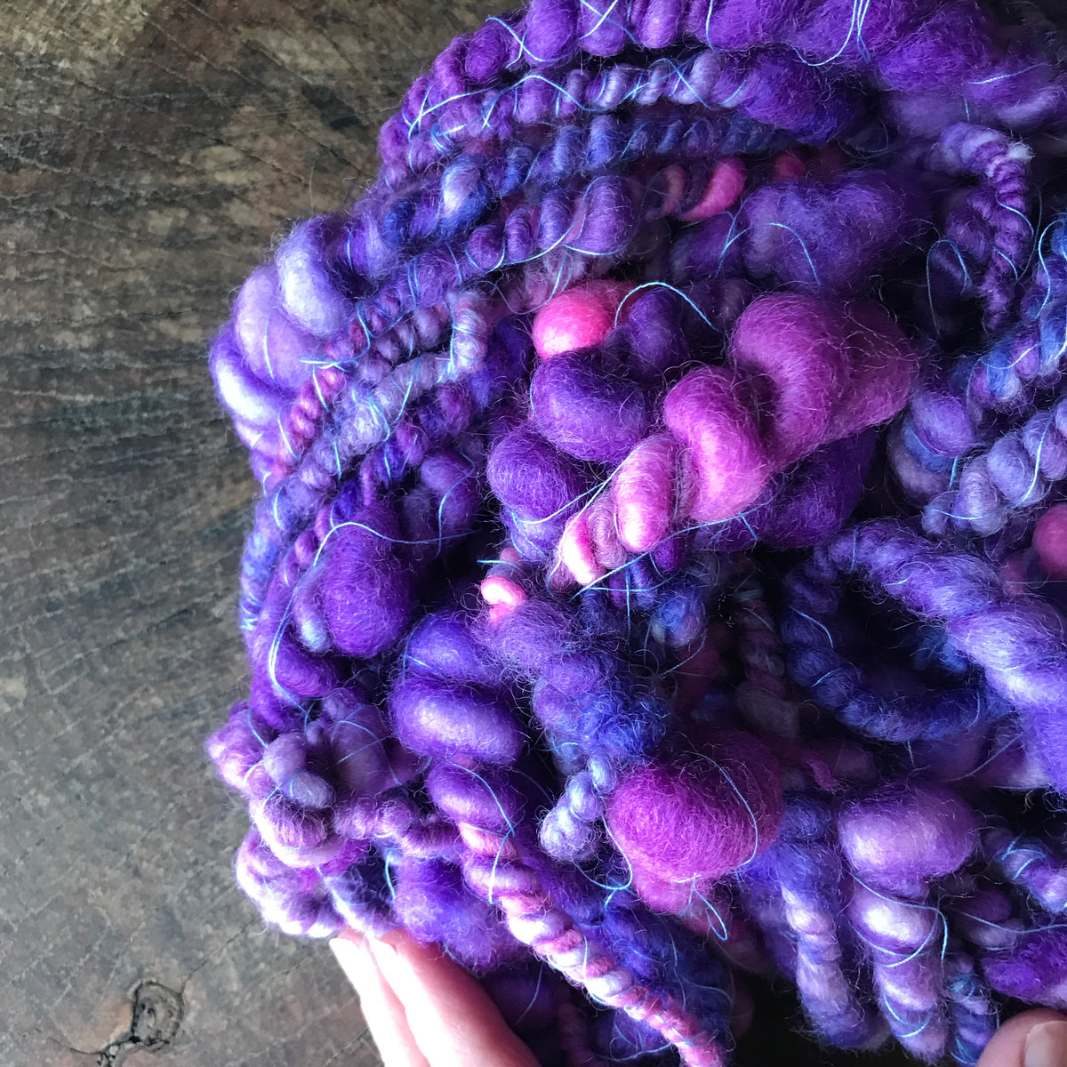 Purple art yarn 100g 13y - Mynoush