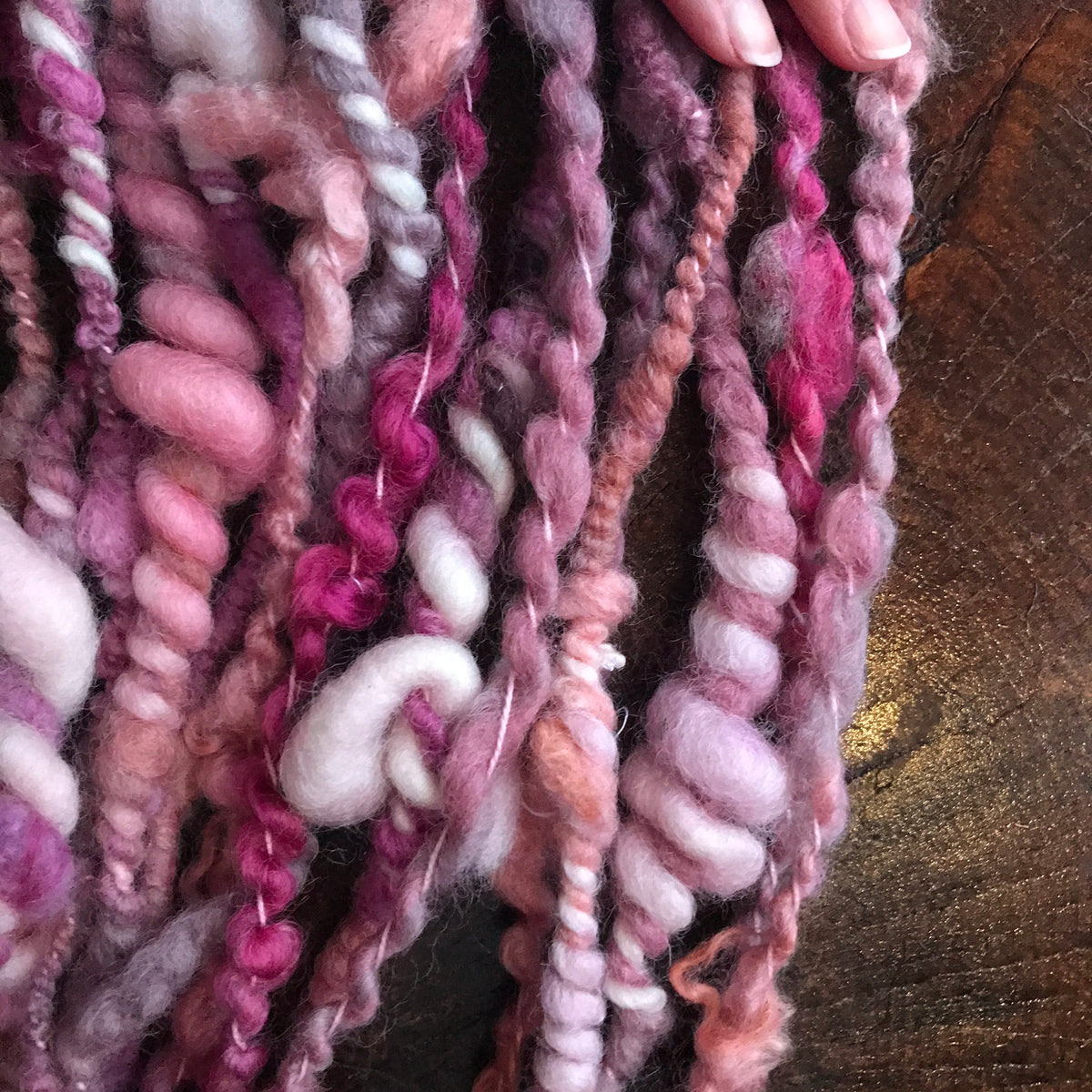 Pink art yarn 85g - Mynoush