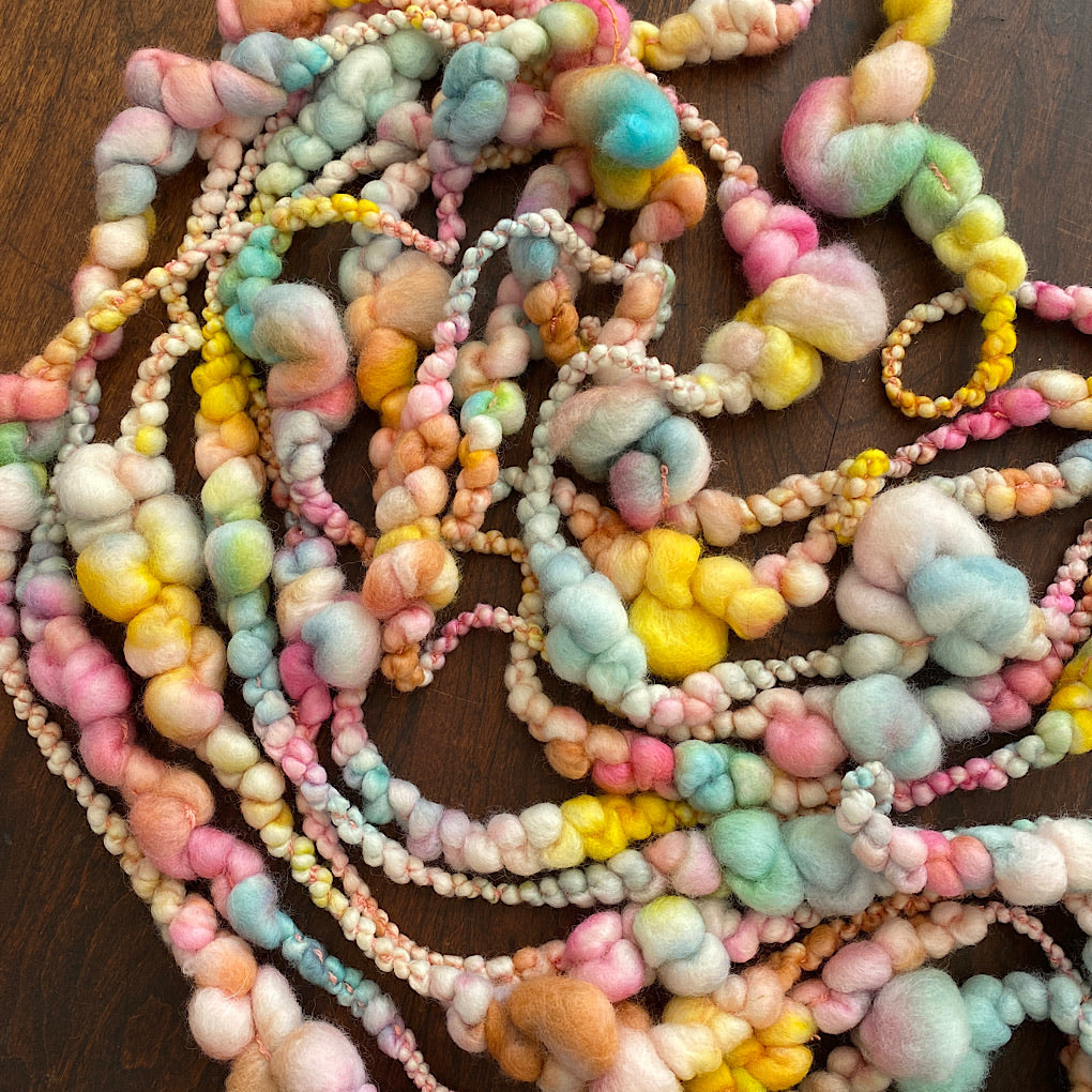 Hello sunshine Jumbo boucle Art yarn