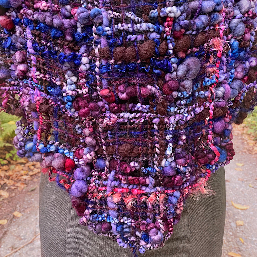 Nuit d’automne Woven Shawl