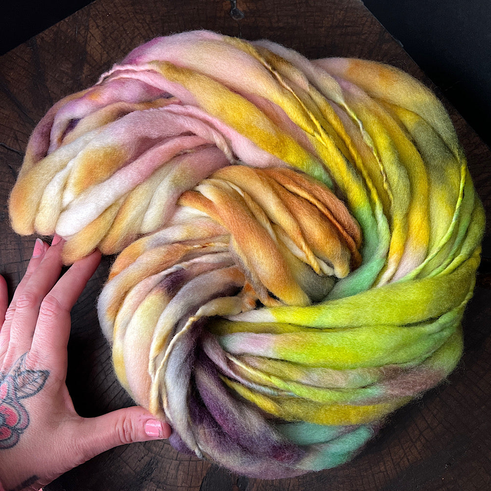 Fluffy yarn set of 3 skeins