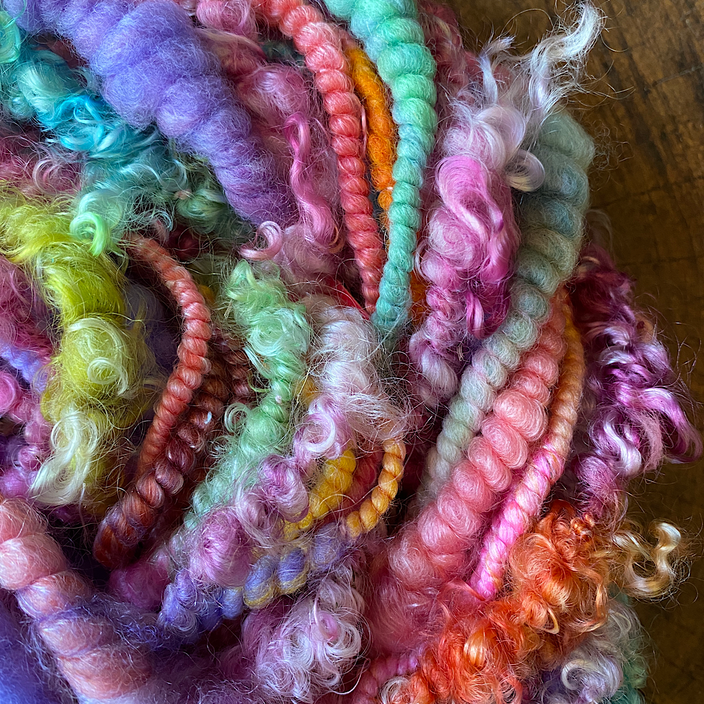 Unicorn mohair silk art yarn