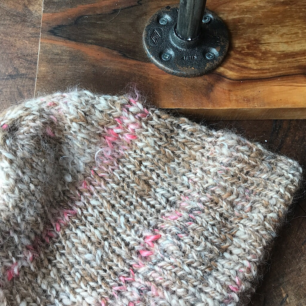 Alpaca mohair beanie