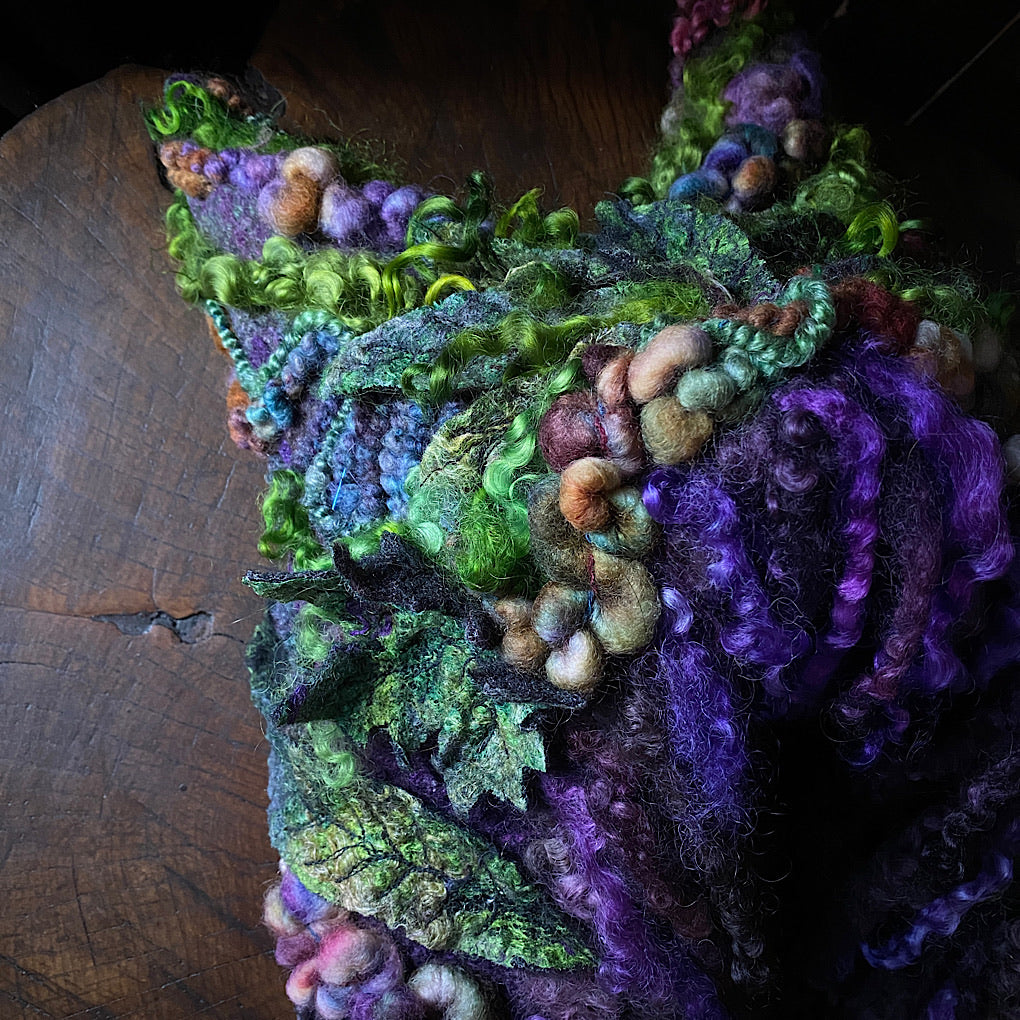 One spell - Felted hood