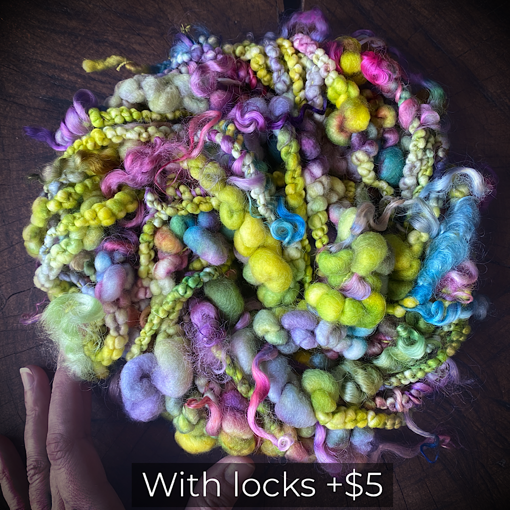 Custom Jumbo Boucle - Jardin du paradis locks included